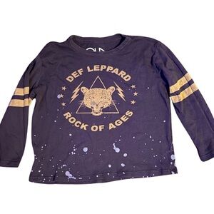 Chaser boys long sleeve def leopard top size 4 excellent condition